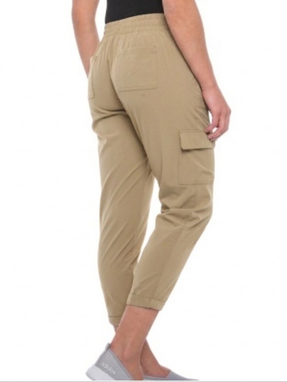 Apana Woven Cargo Jogger Pant Khaki Size Large